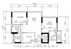Blk 103B Alkaff Courtview (Toa Payoh), HDB 3 Rooms #622535171